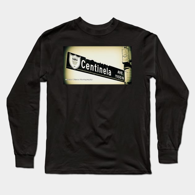 Centinela Avenue2, Inglewood, California by Mistah Wilson Long Sleeve T-Shirt by MistahWilson